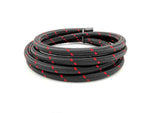 Braided Stainless-steel PTFE Core Hose with Black&Red Nylon Sleeve