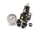 AEROMOTIVE 13136 Fuel Pressure Regulator (+Pressure Gauge and AN8 Fittings)