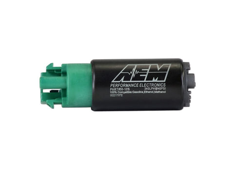 AEM 50-1215 340lph E85-Compatible High Flow In-Tank Fuel Pump with Hooks