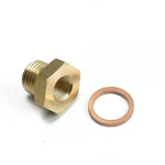 1/8" NPT Female to M14x1.5 Male Adapter (brass)