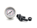 Kit 8mm Fittings+Fuel Pressure Gauge for Fuel Pressure Regulator