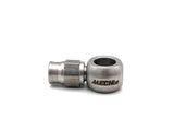 Stainless-steel Straight BANJO Fitting 11mm (AN4 short bolt end)