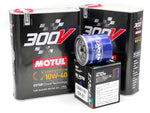 Service kit Motul 300v+Greddy OX-01 oil filter for Nissan S13 Ca18/300zx VG30