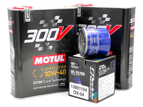 Service kit Motul 300v+Greddy OX-04 oil filter for Mazda Miata MX5 NA NB ND 1.6L 1.8L 1.5L