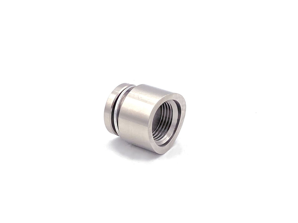 Notched O2 Sensor Bung Weld In Notched Lambda O2 Sensor Bung with Plug – MECHLabstore.com
